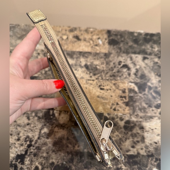 Henri Bendel Gold Metallic Crossbody - Picture 7 of 14